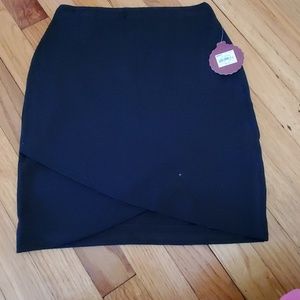 Mini skirt w detail